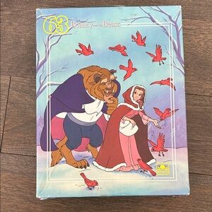 Vintage Disney beauty and the beast puzzle COMPLETE‎